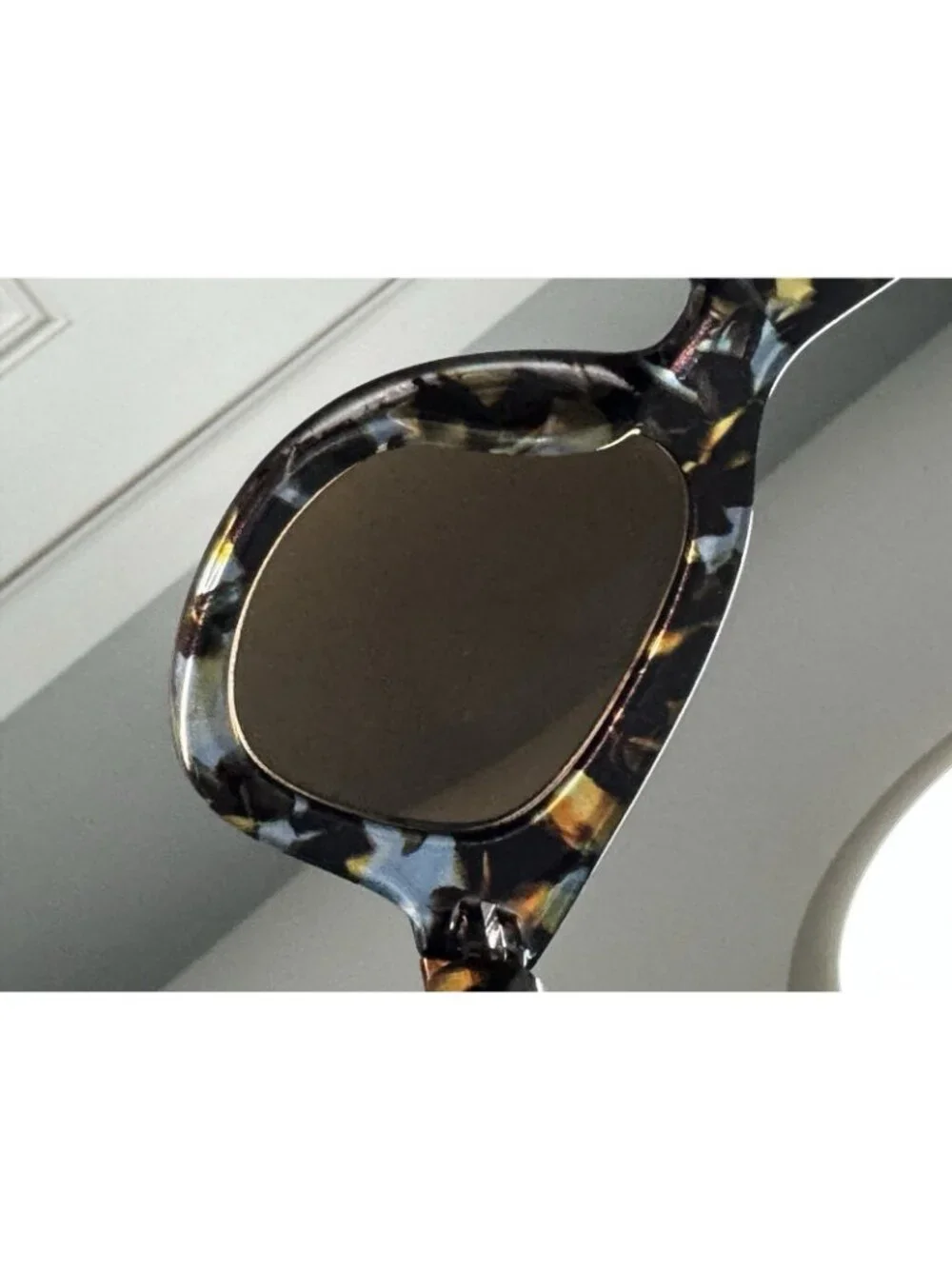 Peepers Center Stage Oversized Reading Sunglasses Blue Quartz +1.50